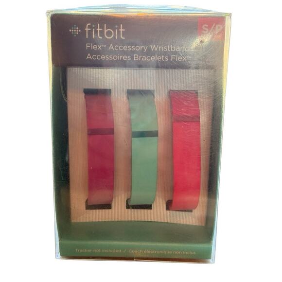 Fitbit Sz Sm Accessory Wristbands Summer Colors Set of Three - Picture 2 of 5